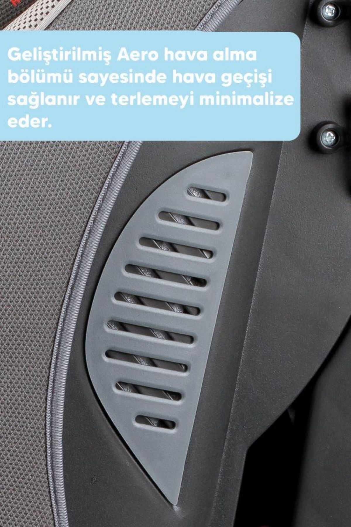 Heyner Multifix Aero Plus 9-36kg Isofix Oto Koltuğu Koala Grey I,II,III