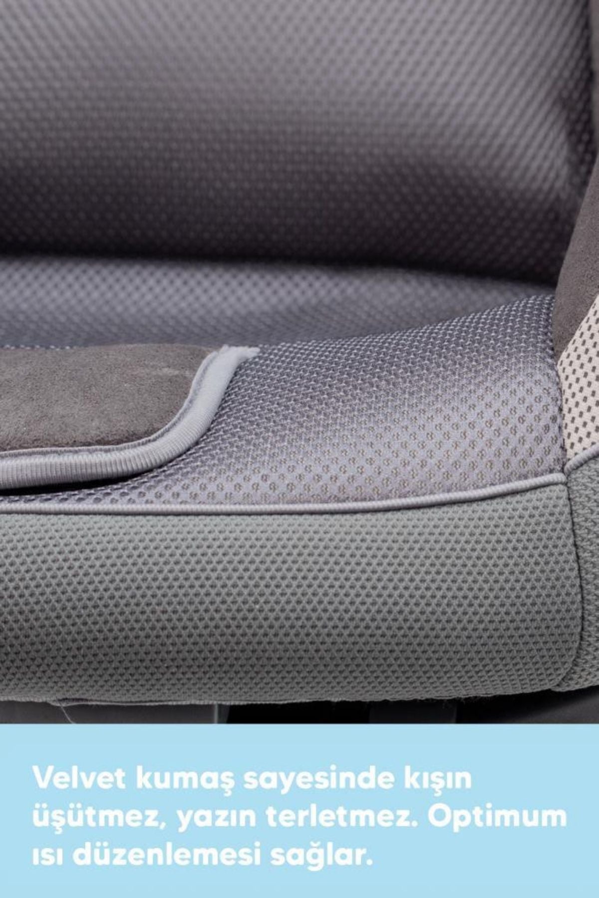 Heyner Multifix Aero Plus 9-36kg Isofix Oto Koltuğu Koala Grey I,II,III