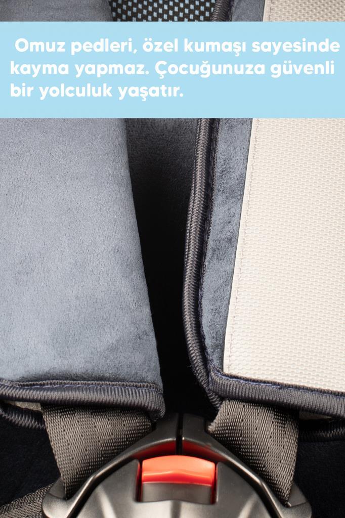 Heyner Infiny Twist 0-36kg Isofix Oto Koltuğu 360° Dönebilir Cosmis Blue 0,I,II,III