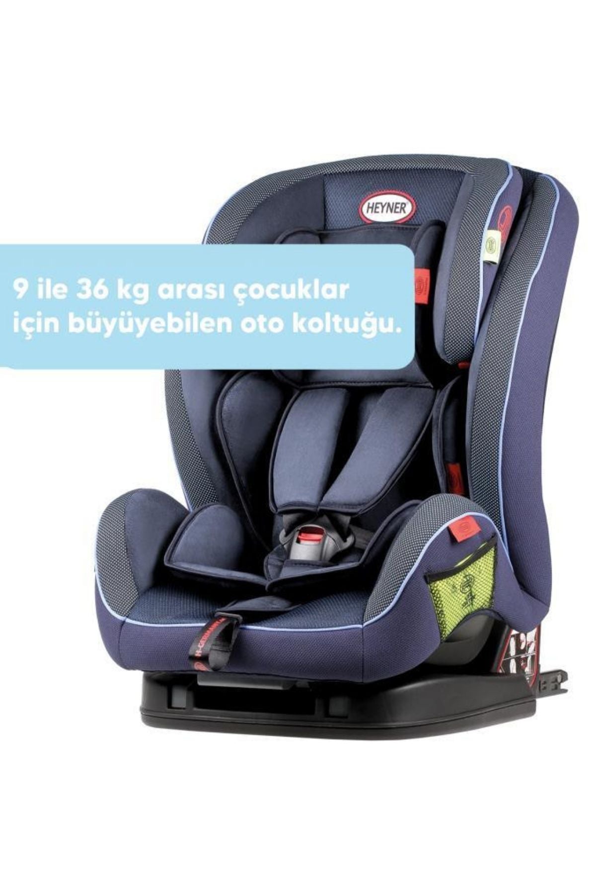 Heyner Multifix Aero Plus 9-36kg Isofix Oto Koltuğu Cosmic Blue I,II,III